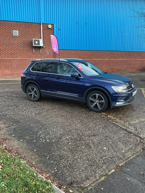 Used VW Tiguan SE 150 HP (110 kW) 2017 Blue SUV