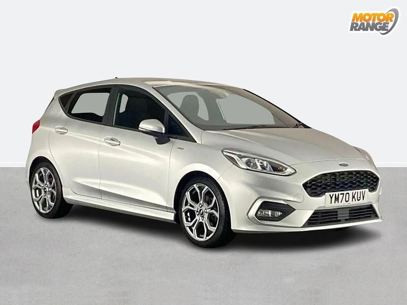 Silver Used 2020 Ford Fiesta ST-Line Hatchback | £11,195 (Good price) - Image 1/4