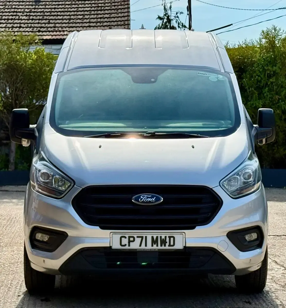 Used Ford Transit Custom Trend 130 HP (95 kW) 2022 Silver Van