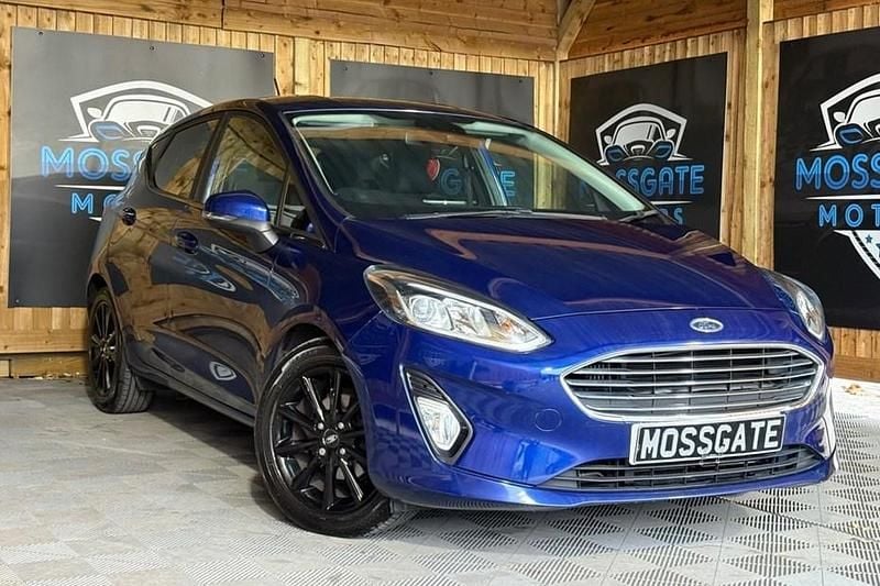 Blue Used 2018 Ford Fiesta Titanium Hatchback | £7,495 (Fair price) - Image 1/1