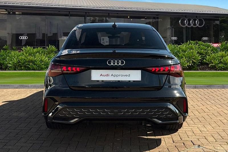 Used Audi A3 S-Line 150 HP (110 kW) 2025 Black Sedan