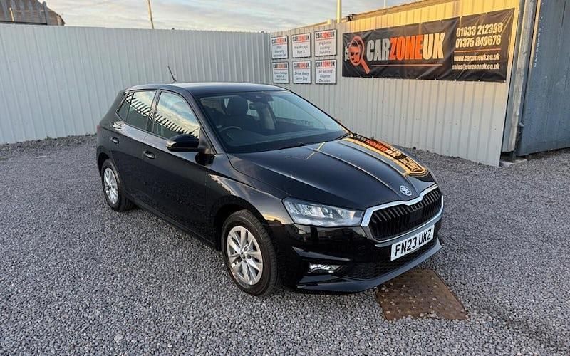Used Skoda Fabia Comfort 110 HP (80 kW) 2023 Black Hatchback