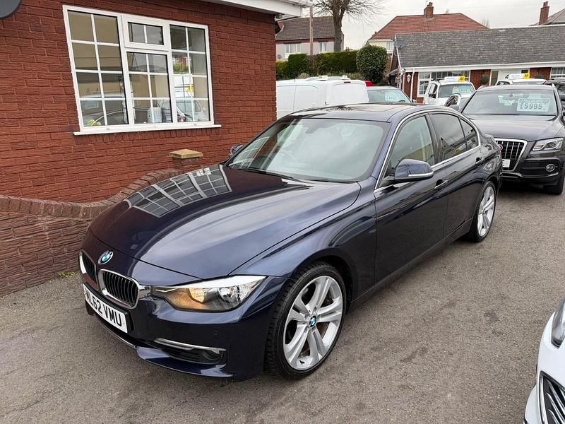 Used BMW 328 Luxury Line 2012 Blue Sedan