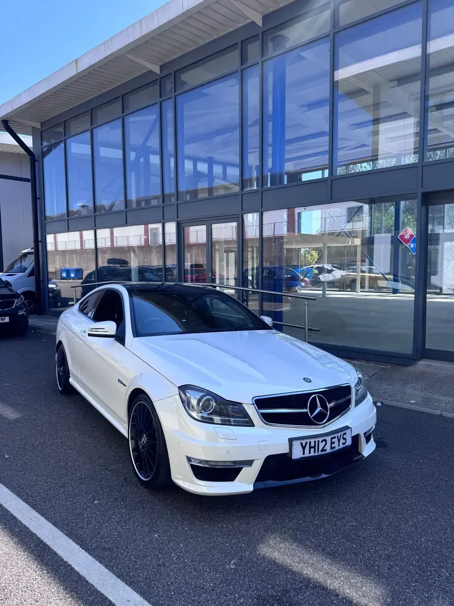 Used Mercedes C63 AMG AMG Edition 1 2012 White Coupe
