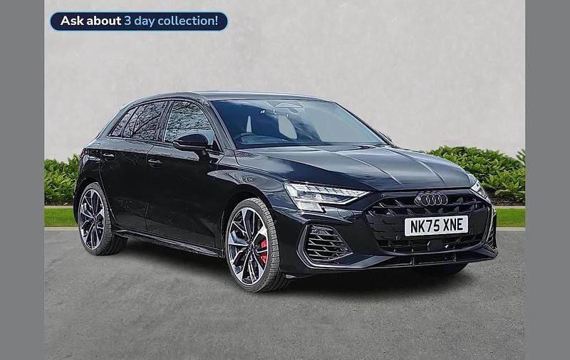 Used Audi S3 Sportback Black Edition 333 HP (244 kW) 2025 Black Hatchback