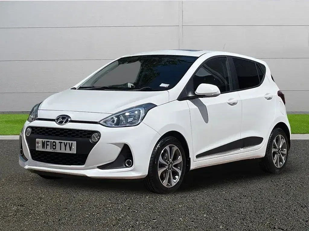 Used Hyundai i10 Premium SE 87 HP (63 kW) 2018 White Hatchback
