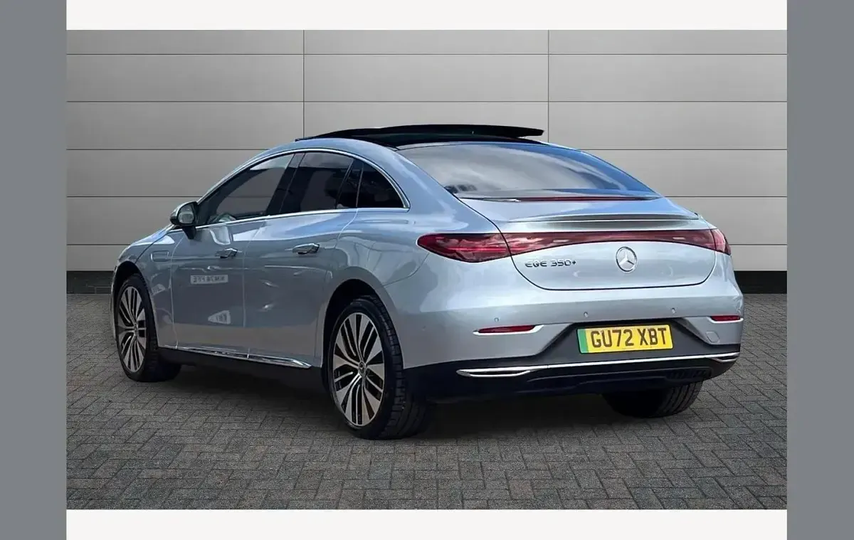 Used Mercedes EQE350 Exclusive Luxury 214 kW (292 HP) 2022 Silver Sedan