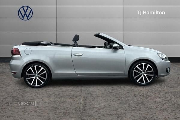 Used VW Golf Cabriolet GT 140 HP (102 kW) 2014 Silver Cabriolet