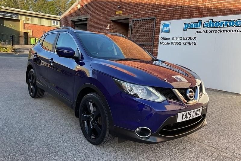 Blue Used 2015 Nissan Qashqai N-TEC SUV | £6,499 (Good price) - Image 1/1