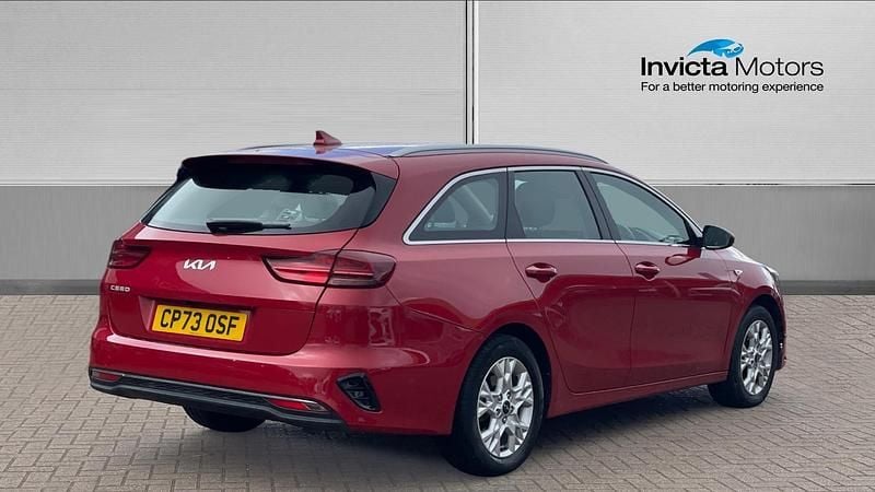 Used Kia Ceed 158 HP (116 kW) 2024 Red Hatchback