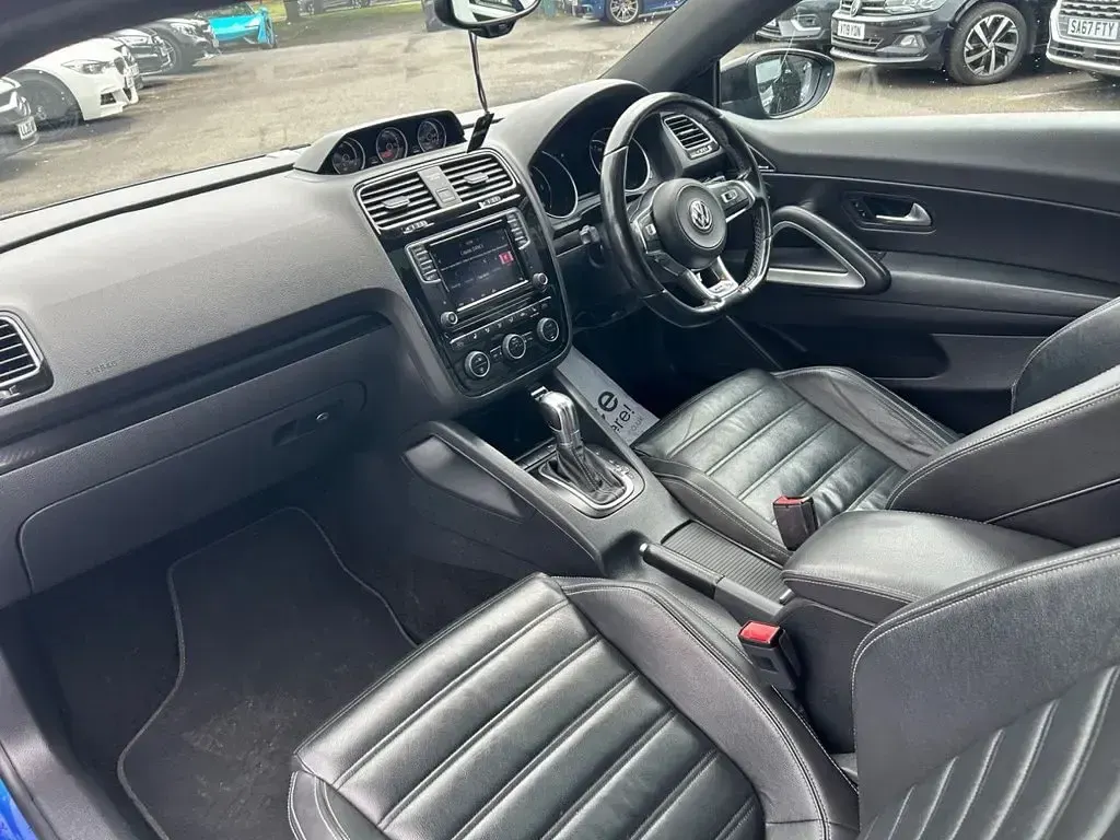 Used VW Scirocco Black Edition 184 HP (135 kW) 2017 Blue Coupe