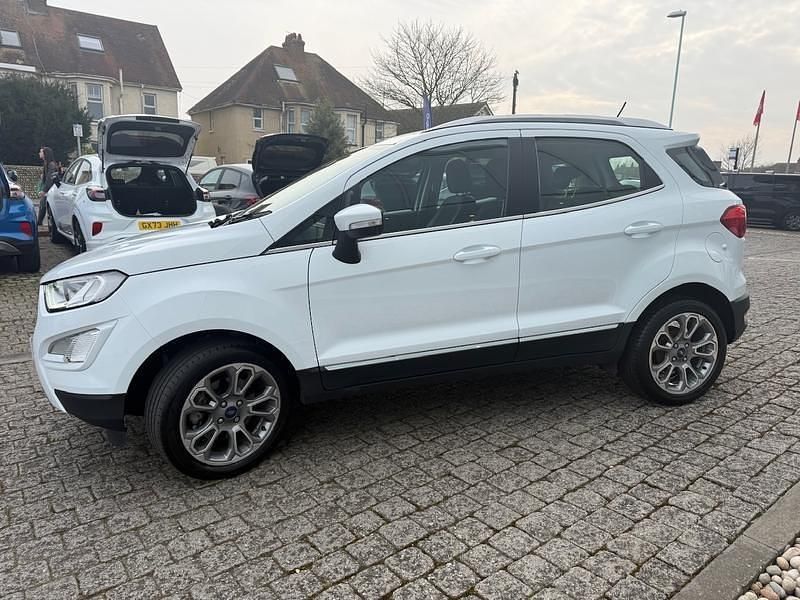 Used Ford Ecosport Titanium 125 HP (91 kW) 2019 White SUV