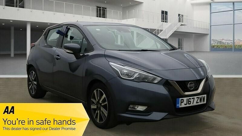 Grey Used 2017 Nissan Micra Acenta Hatchback | £5,995 (Good price) - Image 1/3