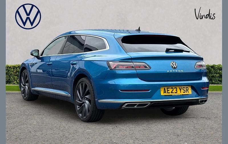 Used VW Arteon R-line 150 HP (110 kW) 2023 Blue Estate