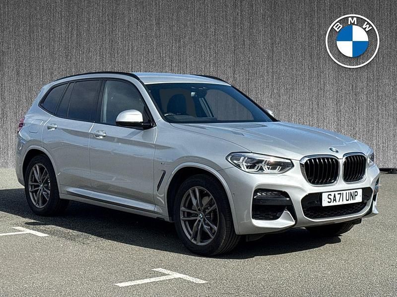Silver Used 2021 BMW X3 M Sport SUV | £30,999 (Good price) - Image 1/4