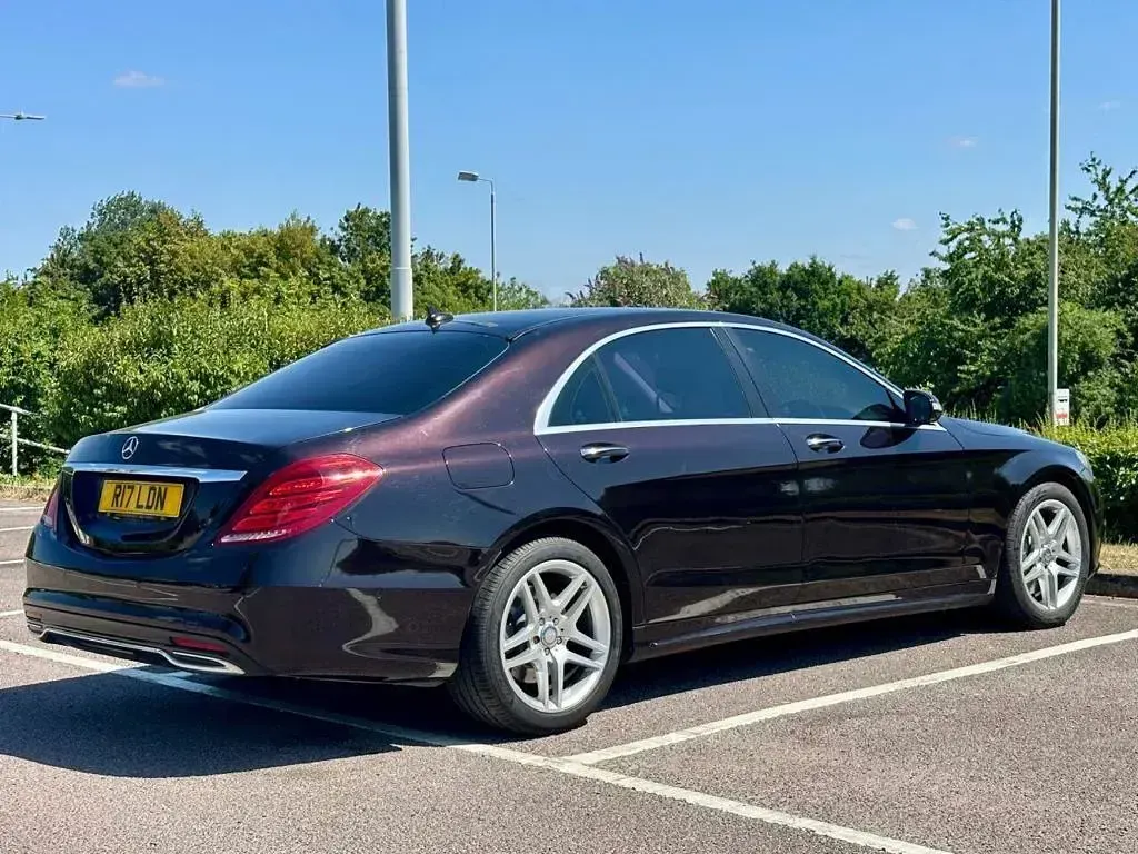 Used Mercedes S350L AMG line 258 HP (189 kW) 2014 Black Sedan