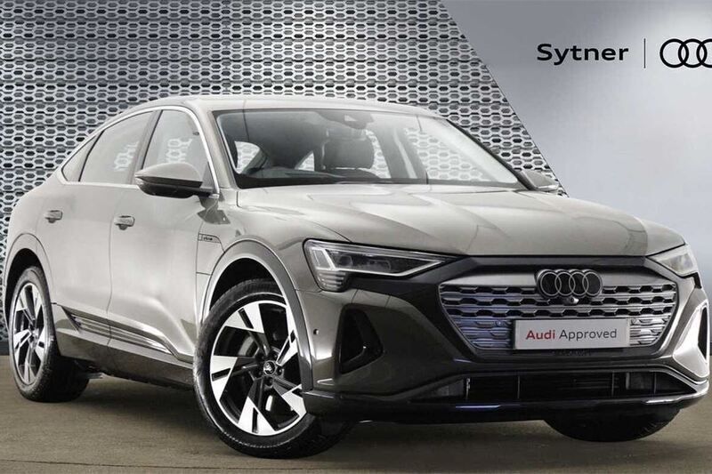 Grey Used 2023 Audi Q8 e-tron Sport SUV | £37,000 (Fair price) - Image 1/4
