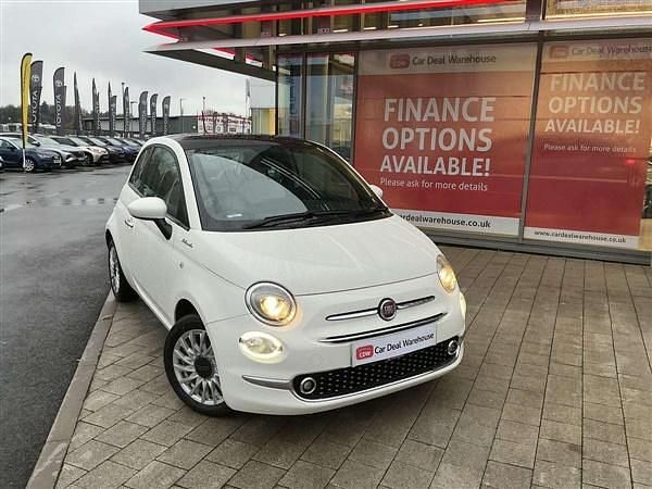 White Used 2022 Fiat 500 Dolcevita Hatchback | £9,999 - Image 1/4