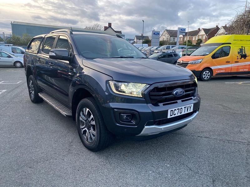 Grey Used 2021 Ford Ranger Wildtrack Pickup | £18,990 (Fair price) - Image 1/4