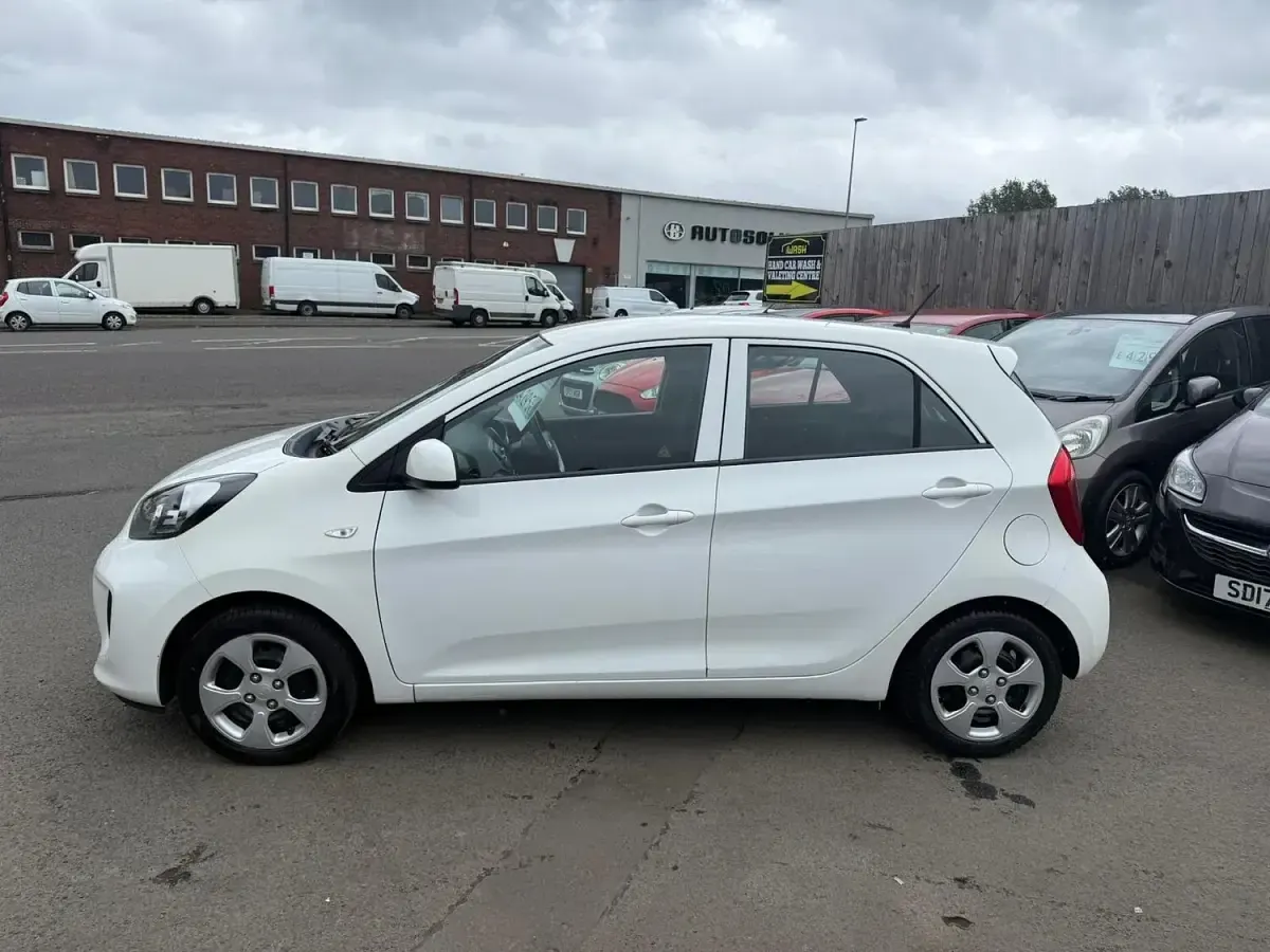 Used Kia Picanto Air 65 HP (47 kW) 2016 White Hatchback