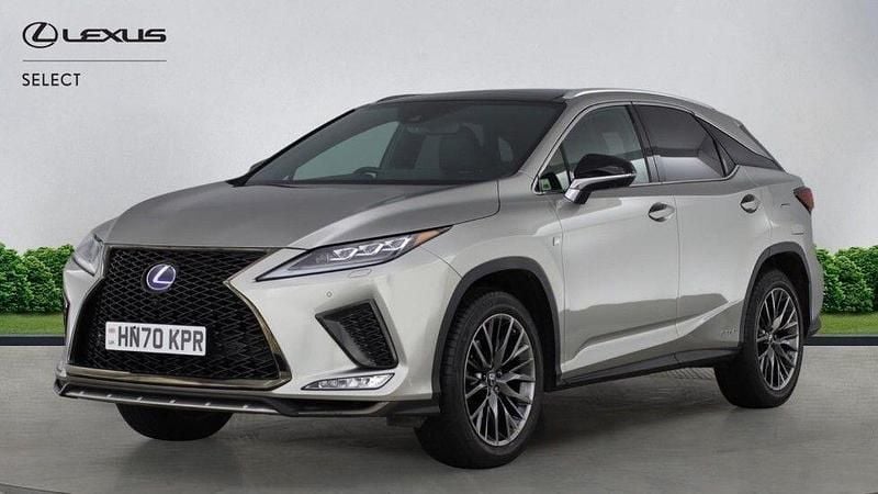 Used Lexus RX450h Sport Line 2020 Silver SUV