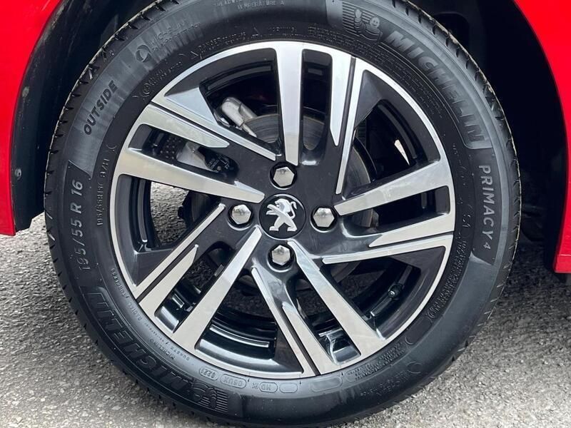 Red Used 2021 Peugeot 208 Allure Hatchback | £13,894 (Fair price) - Image 1/3