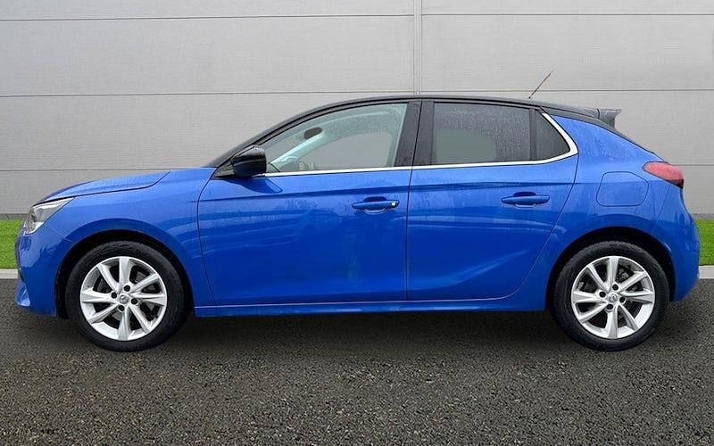 Used Vauxhall Corsa Elite 101 HP (74 kW) 2021 Blue Hatchback