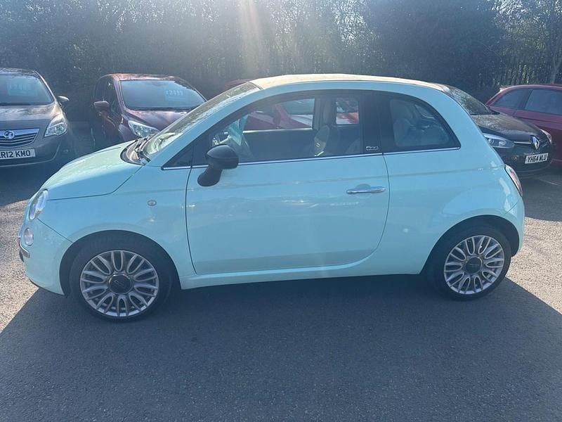 Used Fiat 500 2014 Green Cabriolet