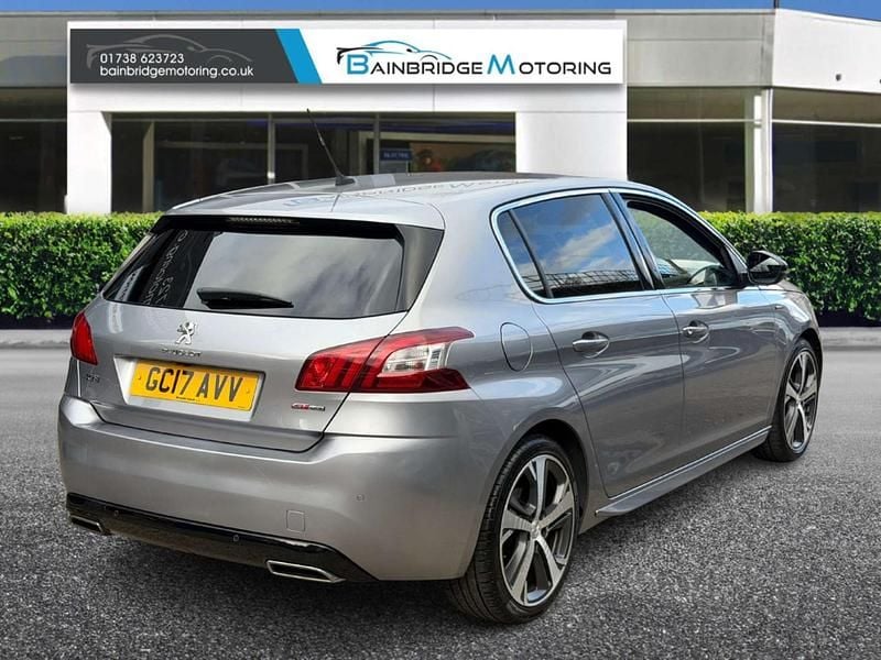 Used Peugeot 308 GT-line 130 HP (95 kW) 2017 Grey Hatchback