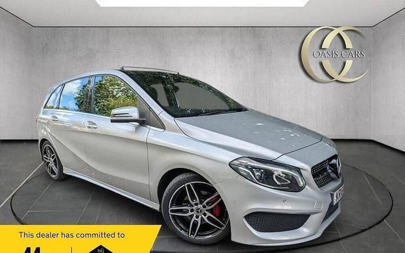 Silver Used 2018 Mercedes B200 AMG line MPV | £12,995 (Fair price) - Image 1/4