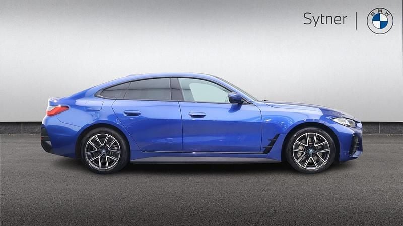 Used BMW i4 M Sport 250 kW (340 HP) 2023 Blue Sedan
