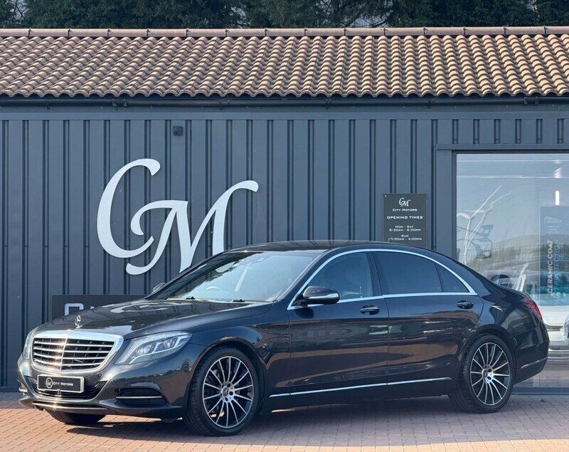 Black Used 2015 Mercedes S350L SE Sedan | £15,290 (Fair price) - Image 1/4