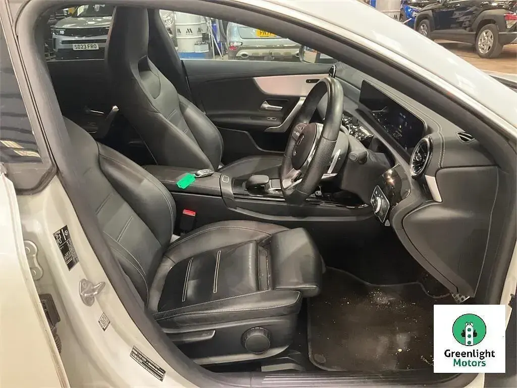 Used Mercedes CLA200 AMG line 2021 White Coupe