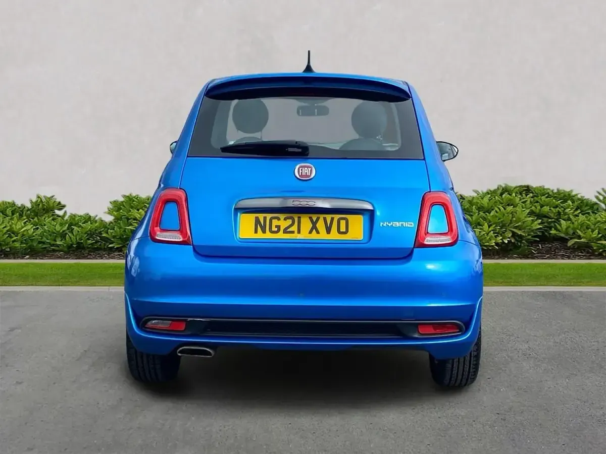 Usado Fiat 500 Sport 2021 Azul Citadino