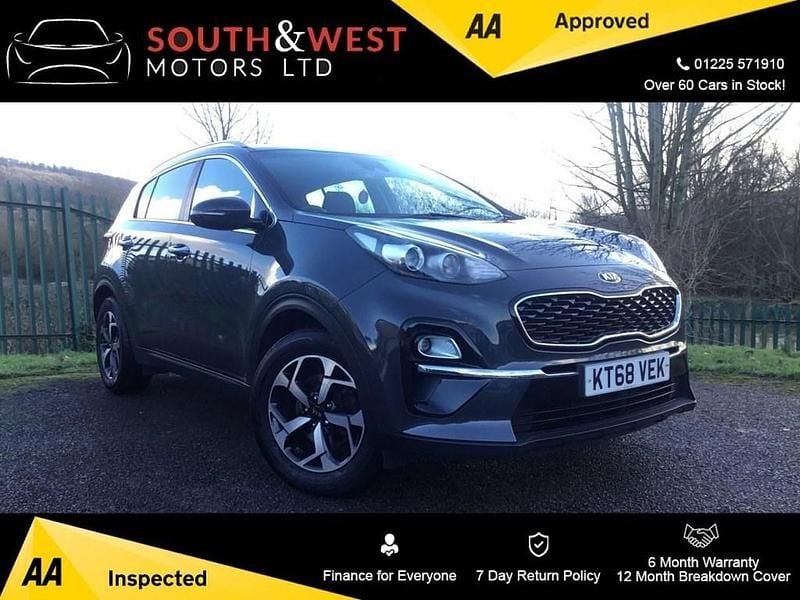 Grey Used 2019 Kia Sportage SUV | £9,985 (Good price) - Image 1/3