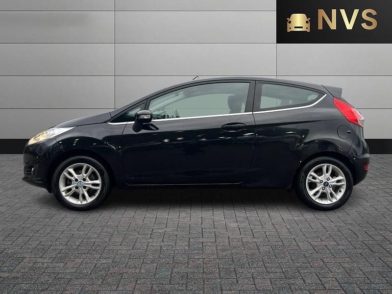 Used Ford Fiesta Zetec 2015 Black Hatchback