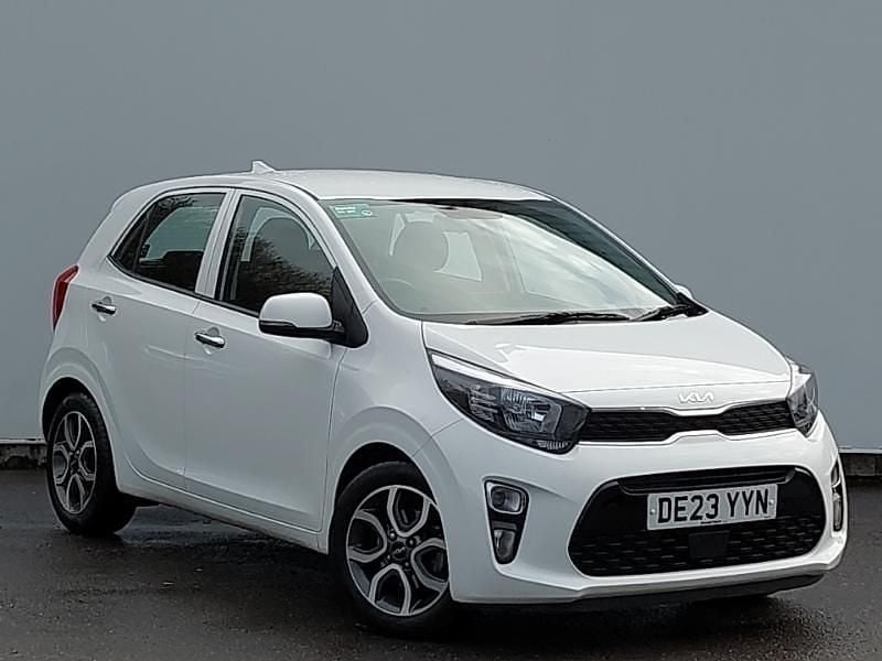 White Used 2023 Kia Picanto Hatchback | £11,998 (Fair price) - Image 1/4