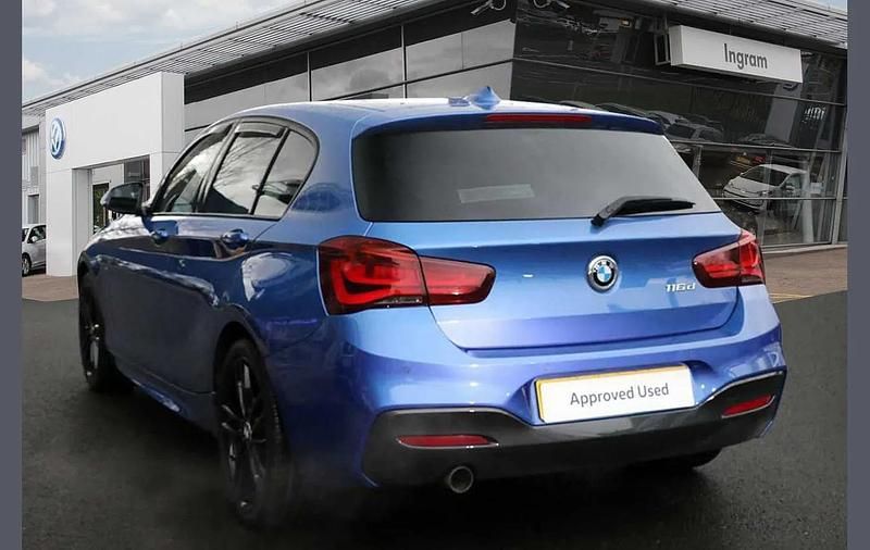 Used BMW 116 Efficient Dynamics 113 HP (83 kW) 2017 Blue Hatchback