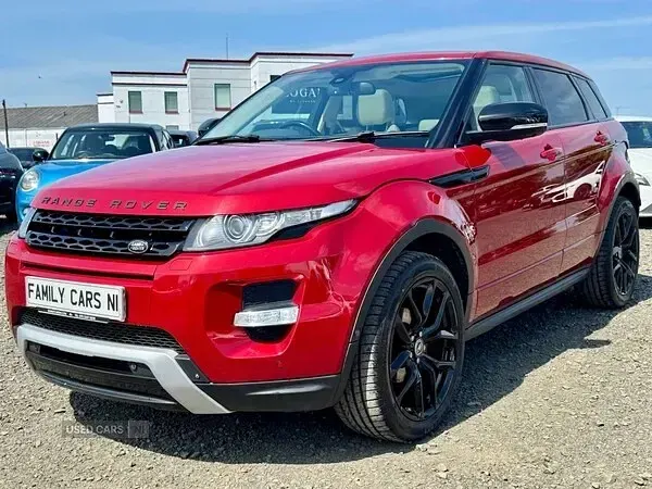 Used Land Rover Range Rover evoque Dynamic 190 HP (139 kW) 2013 Red SUV