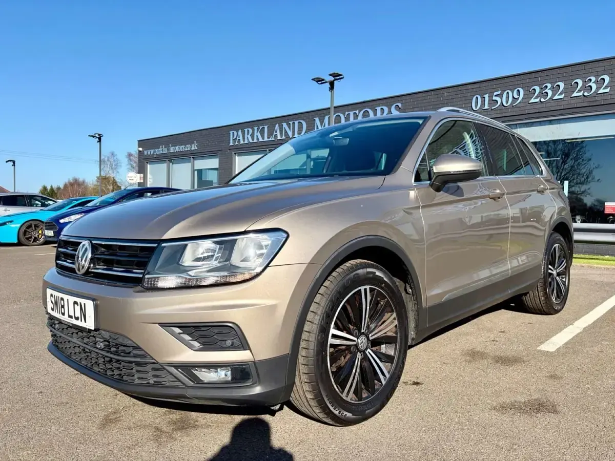 Begagnad VW Tiguan SE 150 HK (110 kW) 2018 Beige SUV