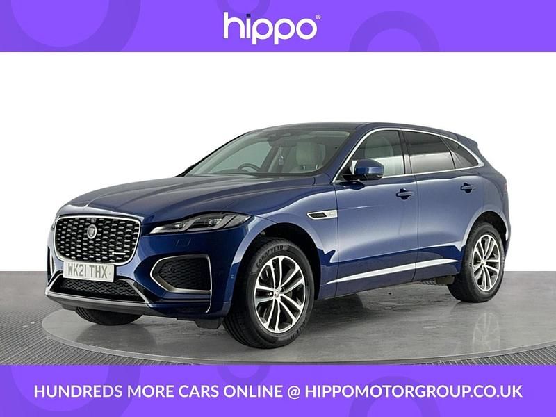 Used Jaguar F-Pace R-Dynamic 204 HP (150 kW) 2021 Blue SUV