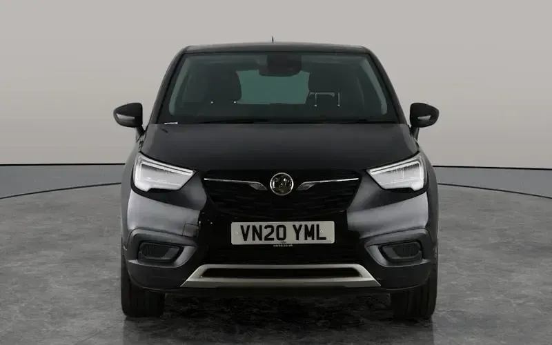 Used Vauxhall Crossland X S 110 HP (80 kW) 2020 Black SUV