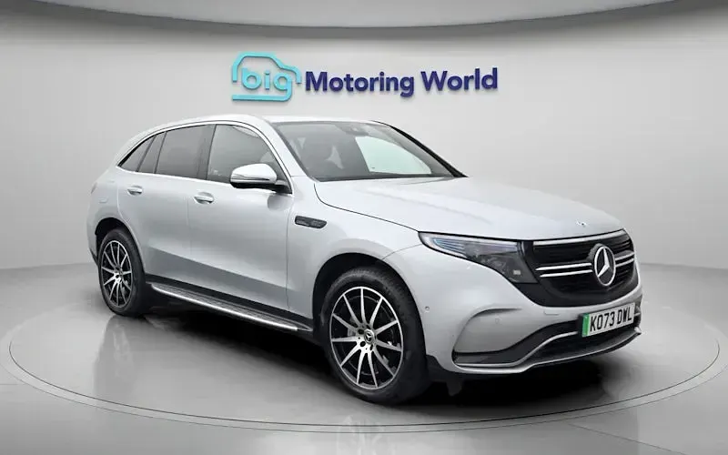 Used Mercedes EQC400 AMG line 300 kW (408 HP) 2023 Silver SUV
