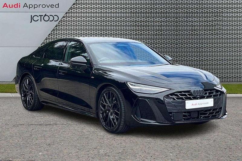 Black Used 2025 Audi A6 S-Line Sedan | £47,750 - Image 1/4