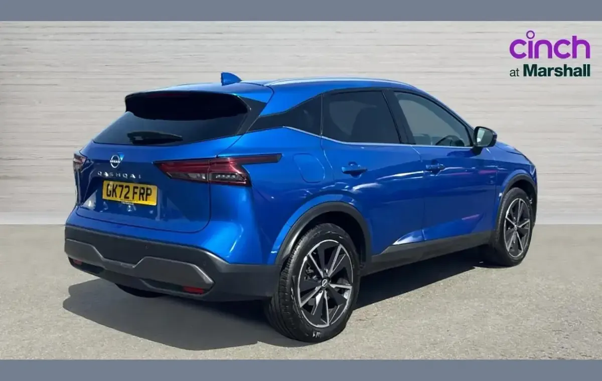 Used Nissan Qashqai Tekna 155 HP (114 kW) 2022 Blue SUV
