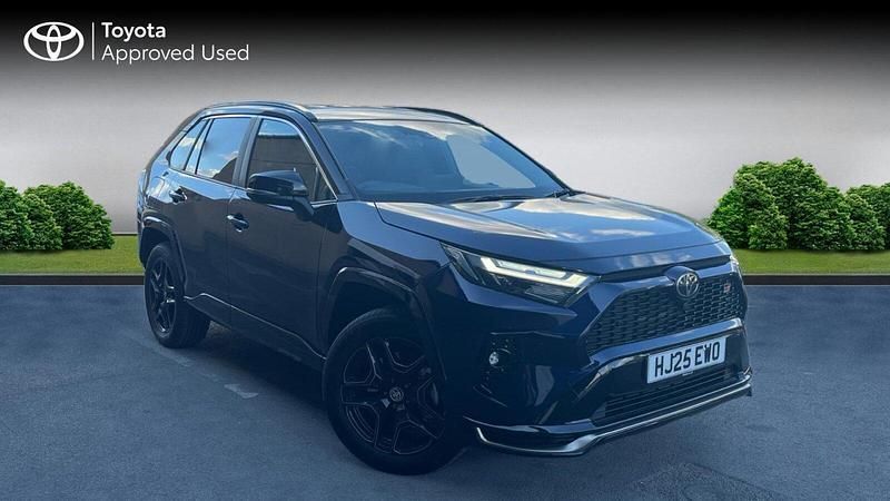 Blue Used 2025 Toyota RAV4 Hybrid Sport SUV | £44,299 - Image 1/4