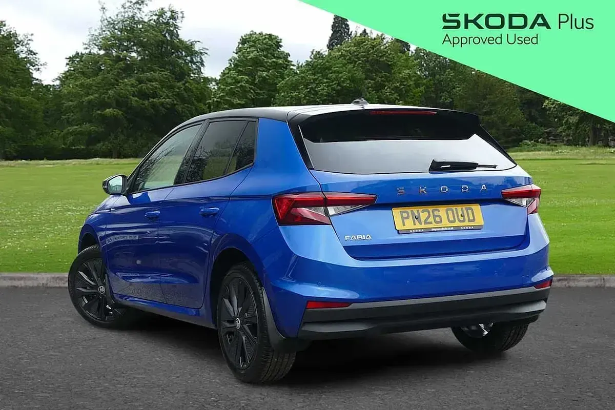 New Skoda Fabia Design Edition 113 HP (83 kW) 2026 Blue Hatchback
