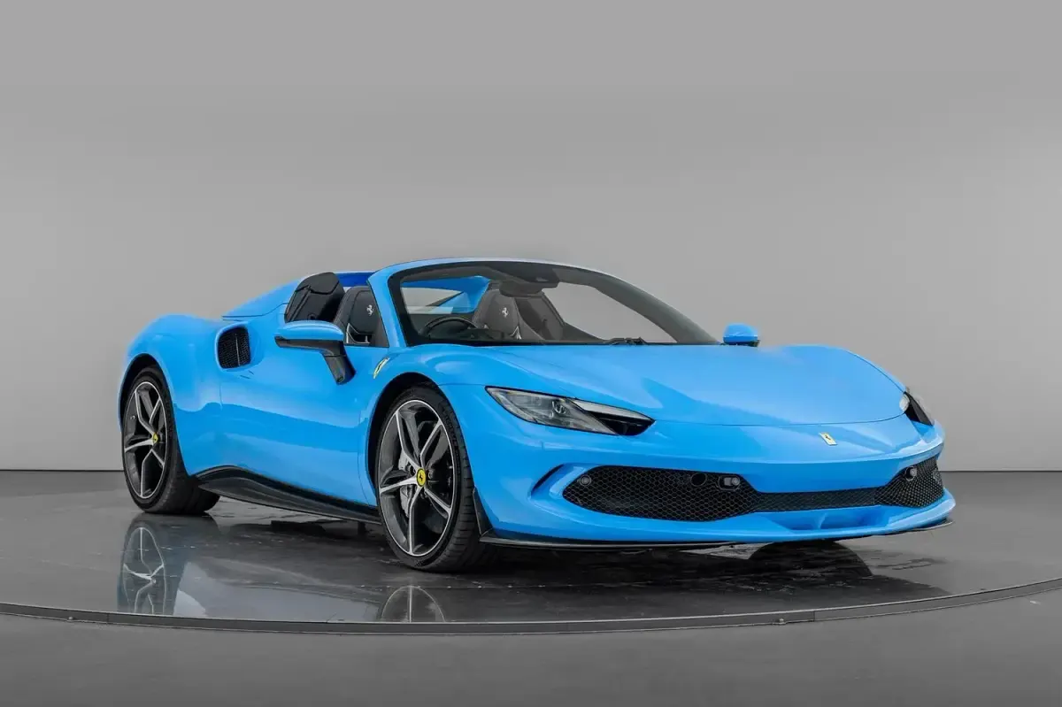 Used Ferrari 296 830 HP (610 kW) 2023 Blue Cabriolet