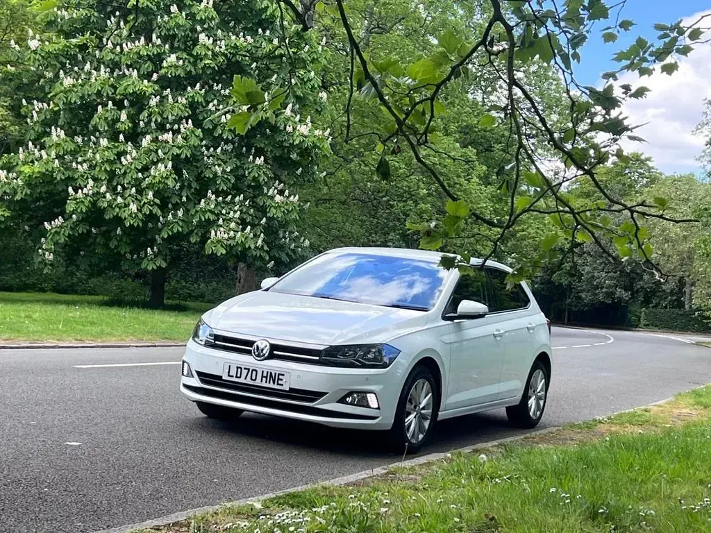 Used VW Polo Match 95 HP (69 kW) 2020 White Hatchback