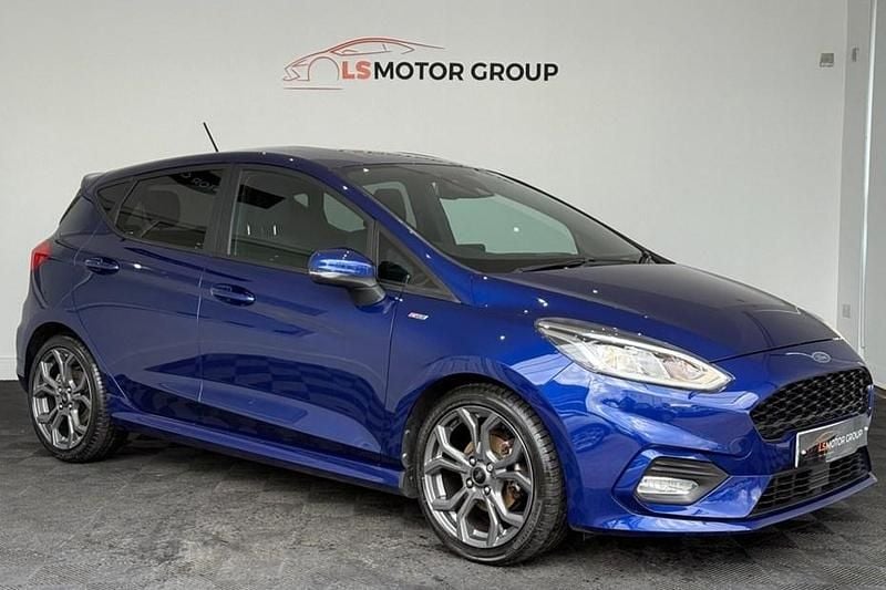Blue Used 2018 Ford Fiesta ST-Line Hatchback | £10,500 (Fair price) - Image 1/1